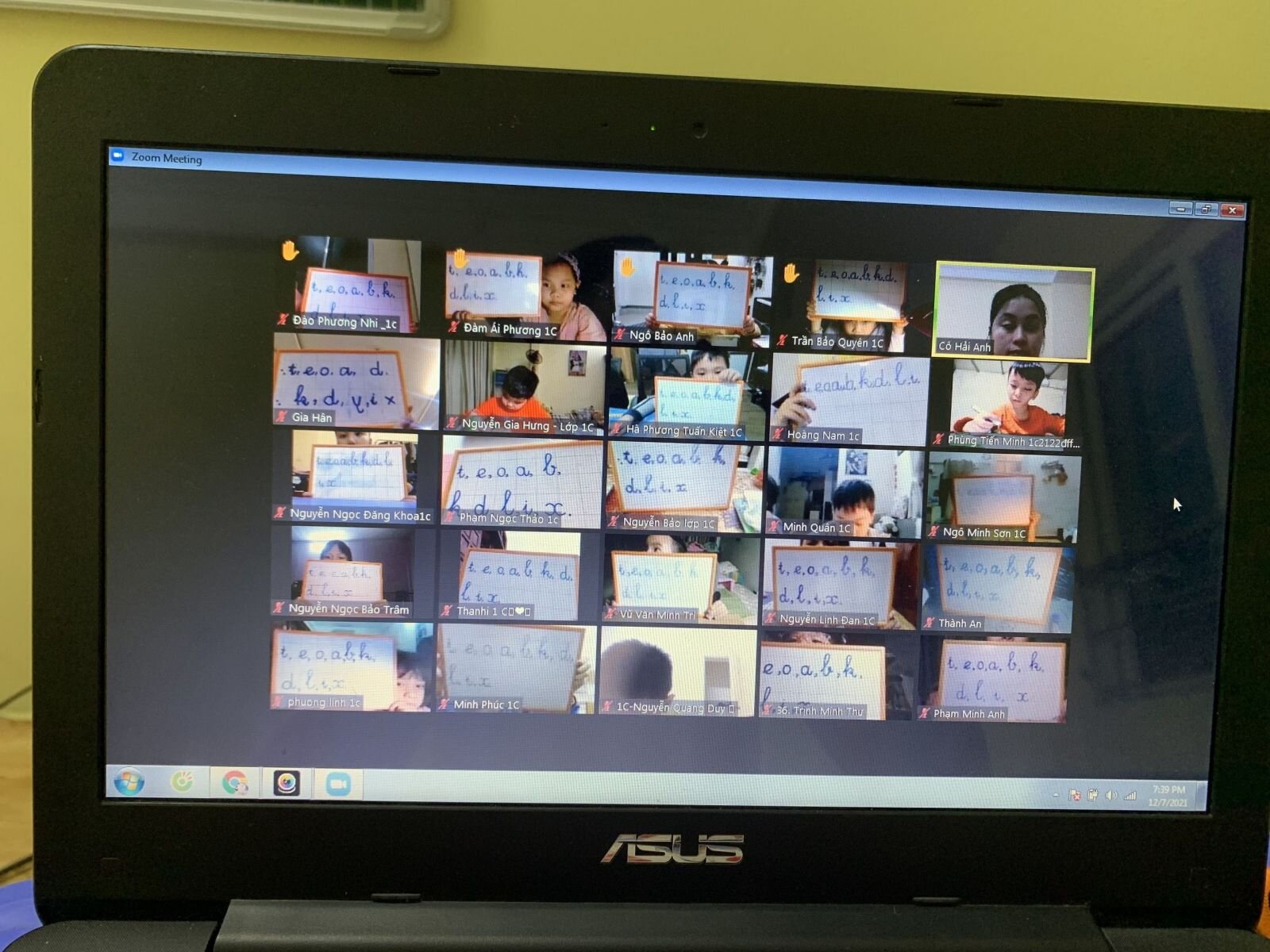 Lớp 1C với những giờ học bổ ích!