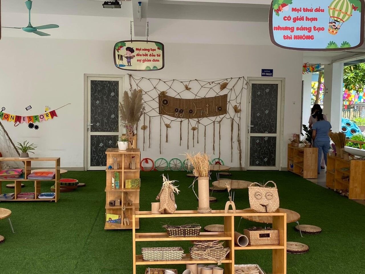 Trường Mầm non Tứ Liên chuẩn bị tốt công tác đón trẻ quay lại trường sau thời gian nghỉ dịch Covid-19