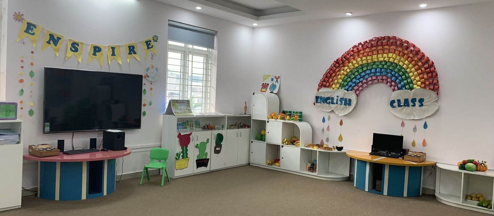 Trường Mầm non Tứ Liên chuẩn bị tốt công tác đón trẻ quay lại trường sau thời gian nghỉ dịch Covid-19