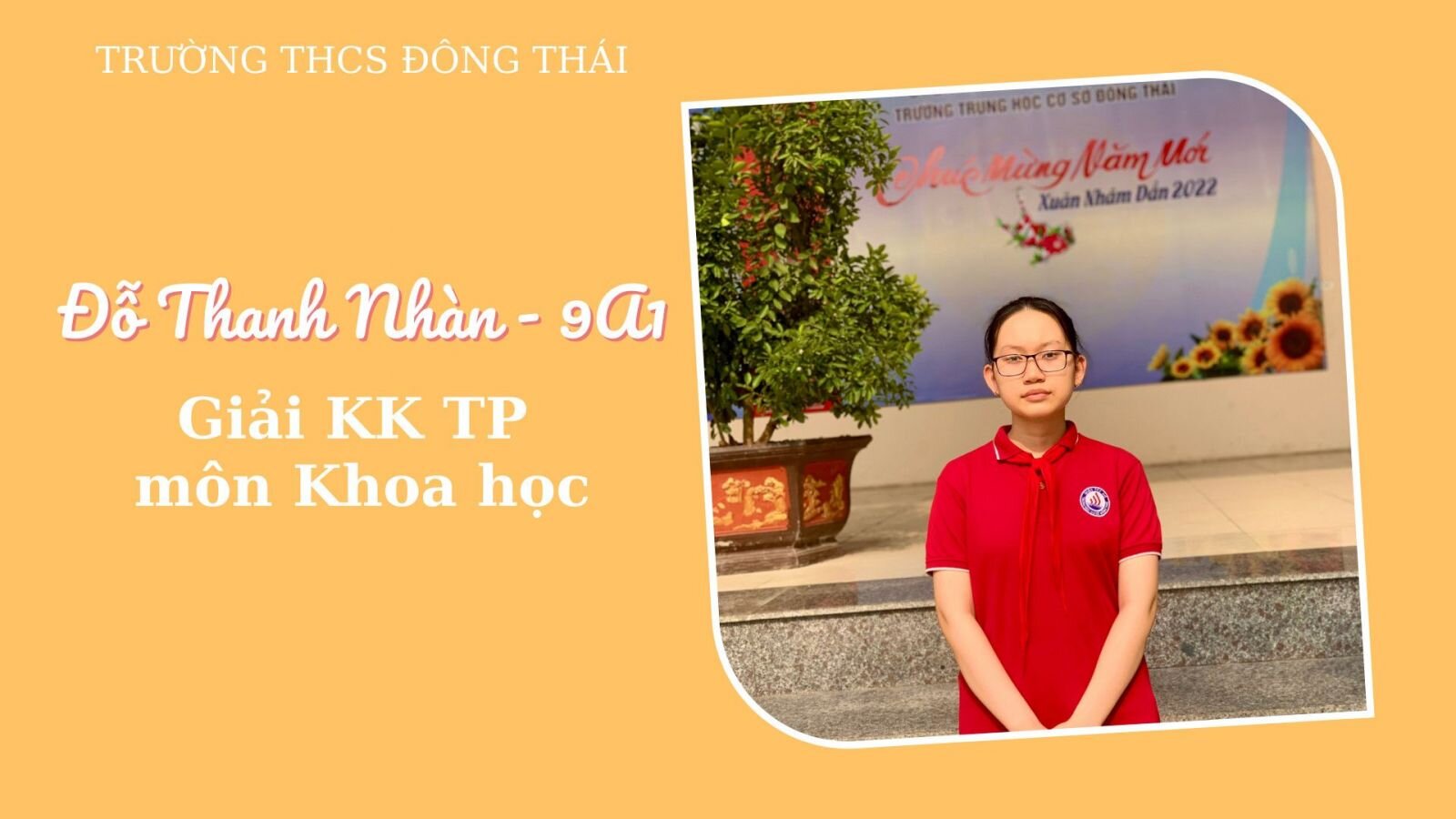 TIN VUI!!! TIN VUI!!! CHÚC MỪNG ĐỘI TUYỂN HỌC SINH CẤP THÀNH PHỐ TRƯỜNG THCS ĐÔNG THÁI- NĂM HỌC 2021-2022