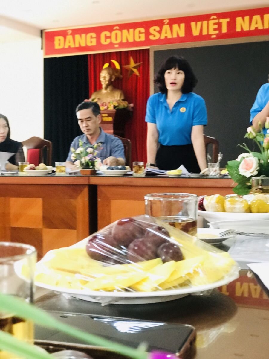 Kiểm tra việc chấp hành Điều lệ Công đoàn và công tác quản lý tài chính Công đoàn năm học 2021- 2022