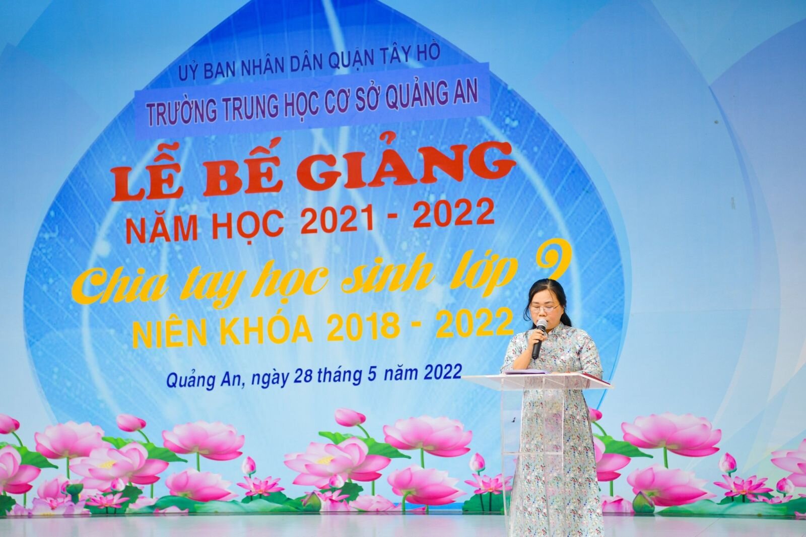 Lễ Bế giảng năm học 2021-2022