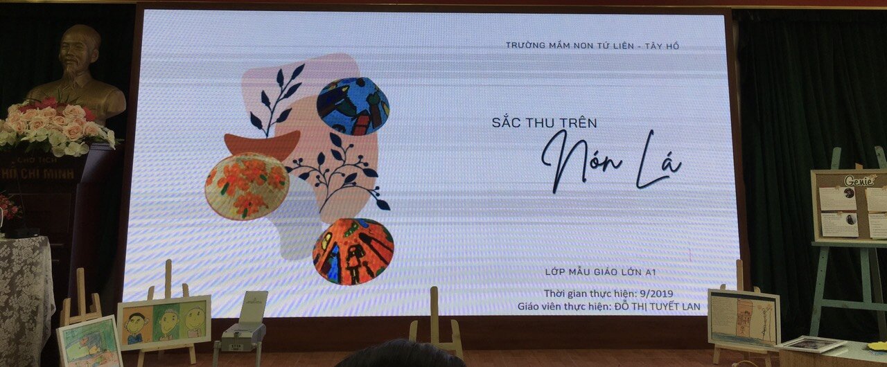 Tổ chức bồi dưỡng chuyên đề “Áp dụng linh hoạt phương pháp Reggio Emilia kết hợp với chương trình giáo dục mầm non của Bộ giáo dục và đào tạo” tại trường mầm non Tứ Liên