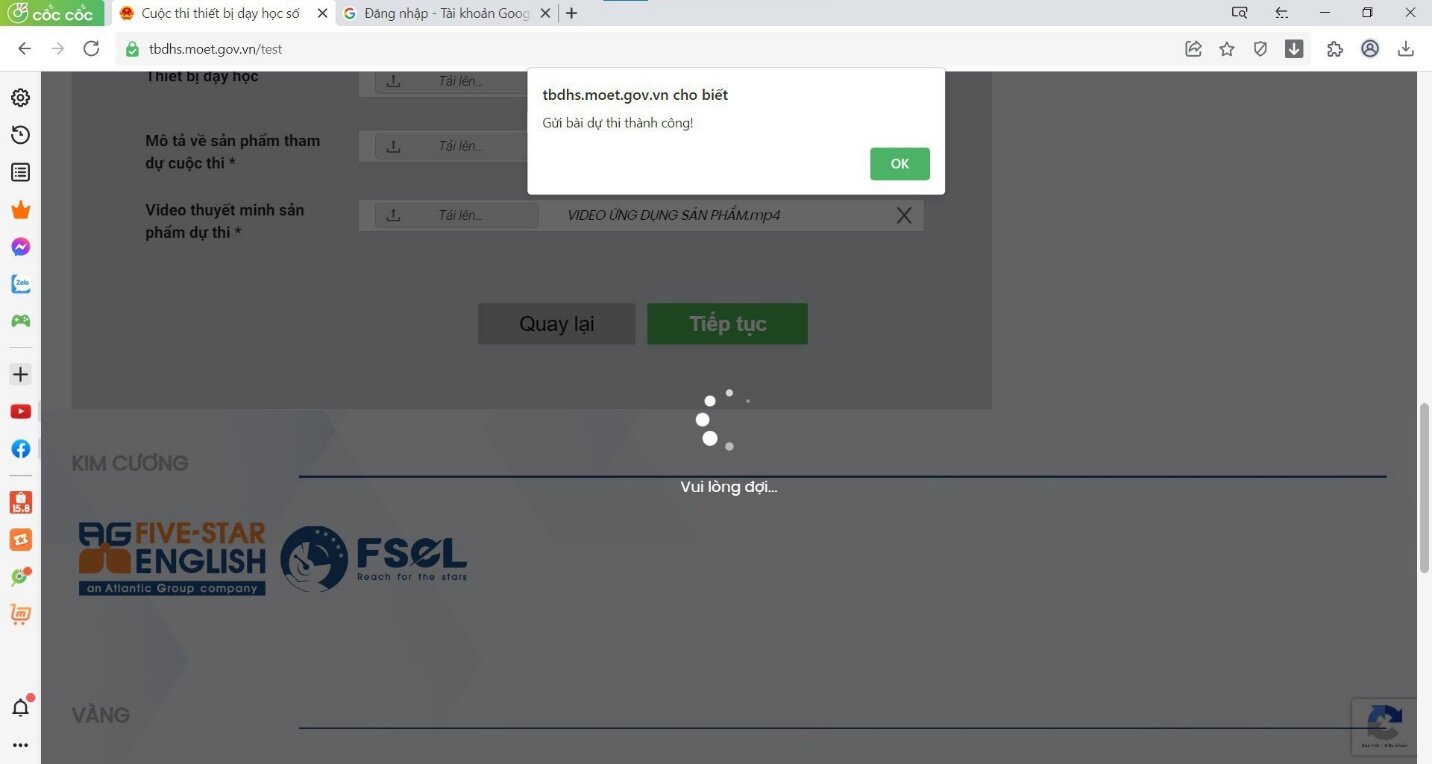 Trường Tiểu học Nhật Tân tích cực tham gia cuộc thi “Xây dựng thiết bị dạy học số lần thứ I năm 2022”