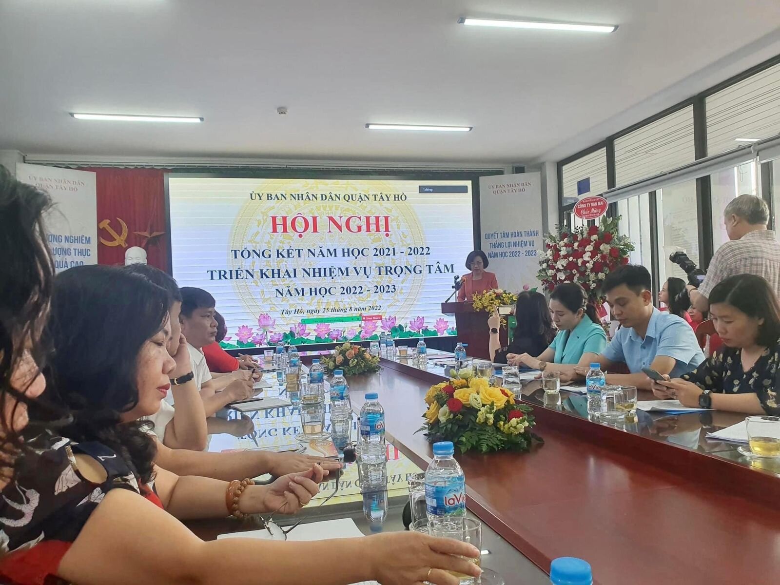 Phòng GDĐT Tây Hồ đã tổ chức Hội nghị Tổng kết năm học 2021-2022 và Triển khai nhiệm vụ năm học 2022-2023 cấp học Mầm non.
