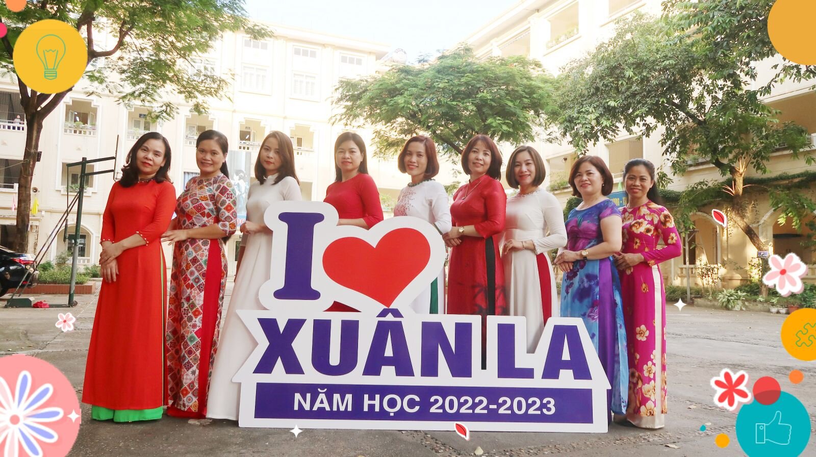 Đội ngũ giáo viên lớp 1 luôn tận tâm, sáng tạo, yêu nghề của Trường Tiểu học Xuân La năm học 2022-2023