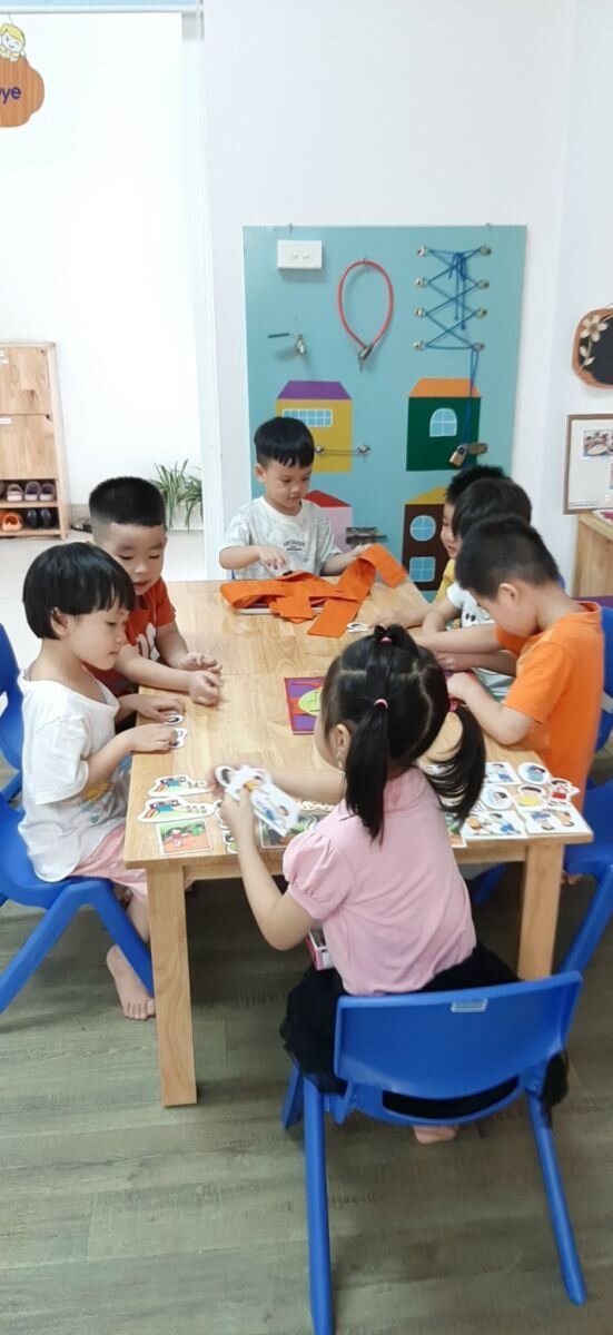 Hoạt động góc của các bé MGN