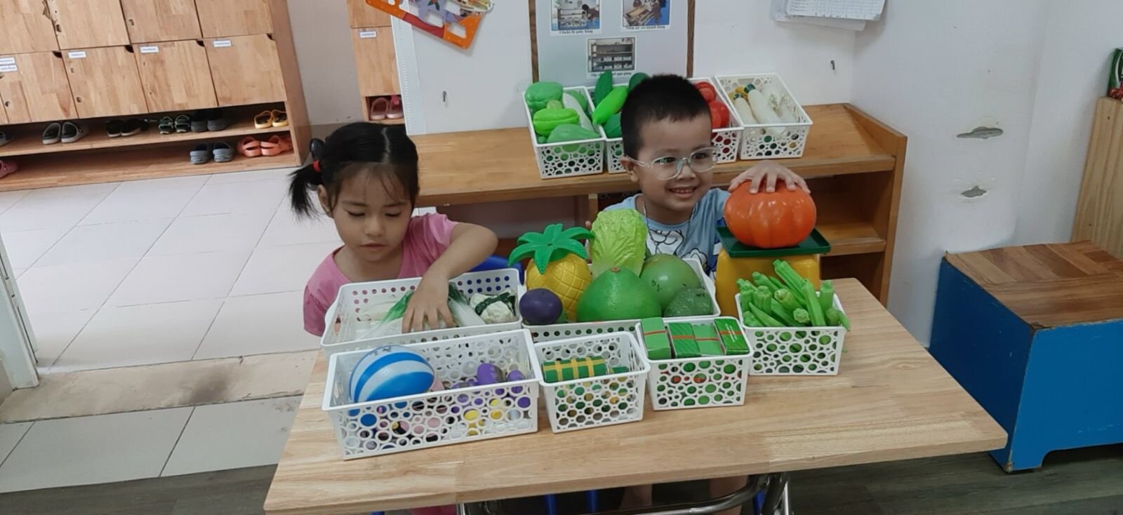 Hoạt động góc của các bé MGN