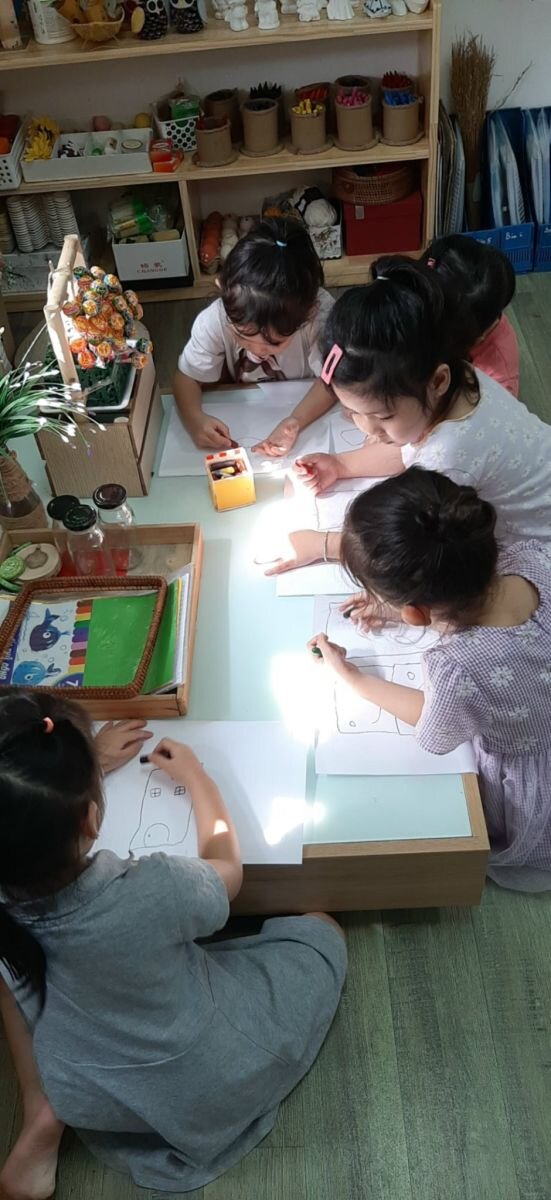 Hoạt động góc của các bé MGN