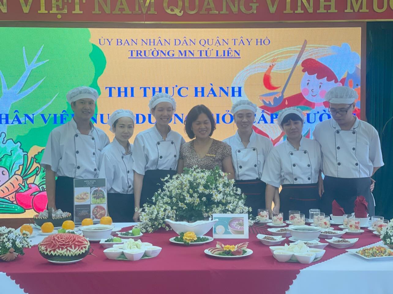 👨‍🍳👩‍🍳THI THỰC HÀNH CHẾ BIẾN MÓN ĂN TRONG HỘI THI “ GIÁO VIÊN- NHÂN VIÊN GIỎI” CẤP TRƯỜNG NĂM HỌC 2023-2024