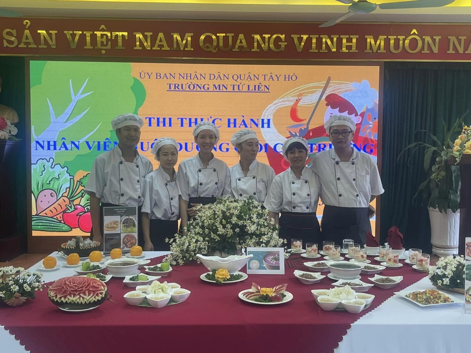 👨‍🍳👩‍🍳THI THỰC HÀNH CHẾ BIẾN MÓN ĂN TRONG HỘI THI “ GIÁO VIÊN- NHÂN VIÊN GIỎI” CẤP TRƯỜNG NĂM HỌC 2023-2024