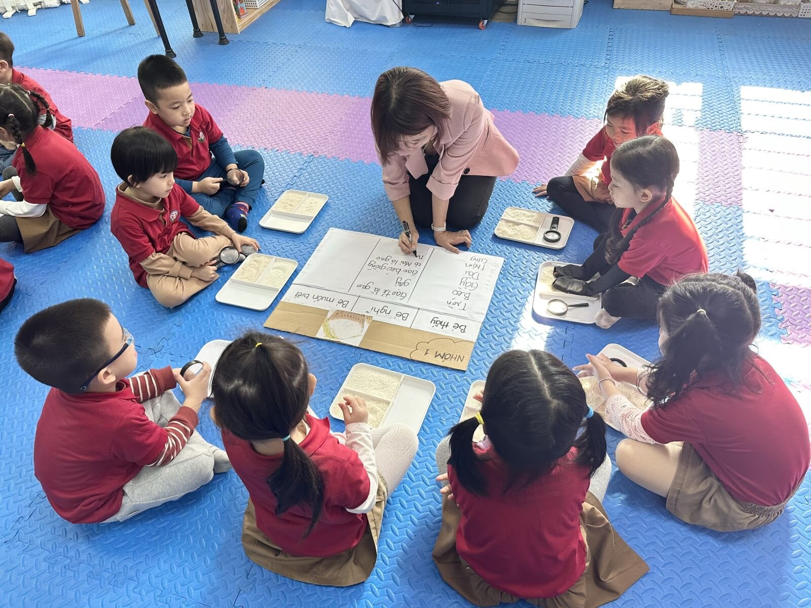 TRƯỜNG MẦM NON TỨ LIÊN TỔ CHỨC CHO GIÁO VIÊN KIẾN TẬP TIẾT ĐẠT GIẢI CAO TRONG HỘI THI GIÁO VIÊN - NHÂN VIÊN GIỎI CẤP TRƯỜNG NĂM HỌC 2023-2024