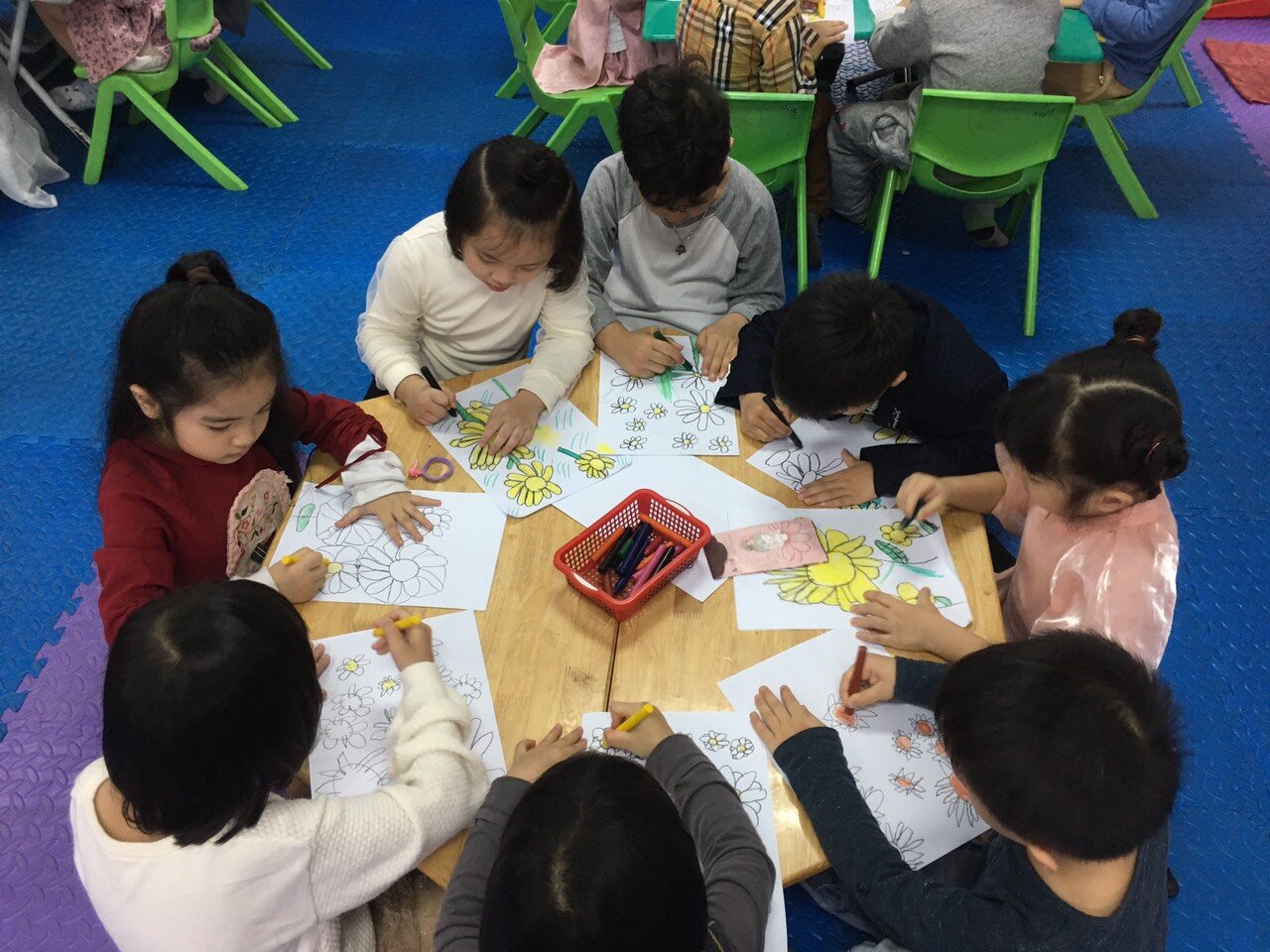 Hoa gì tươi thắm sắc vàng, Cánh dài hoa nở rộn ràng sắc xuân?  Rất nhiều điều thú vị đến từ dự án hoa cúc của các bạn MGL