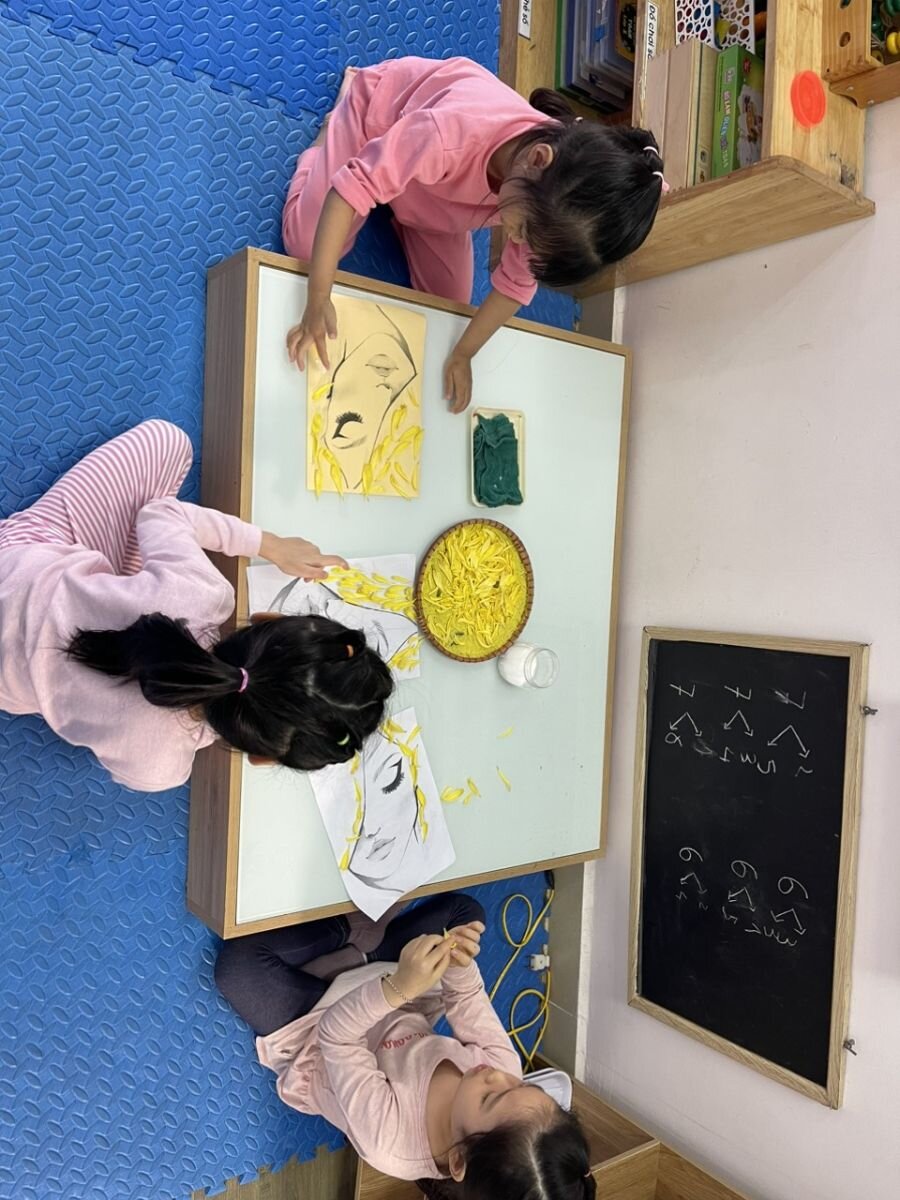 Hoa gì tươi thắm sắc vàng, Cánh dài hoa nở rộn ràng sắc xuân?  Rất nhiều điều thú vị đến từ dự án hoa cúc của các bạn MGL