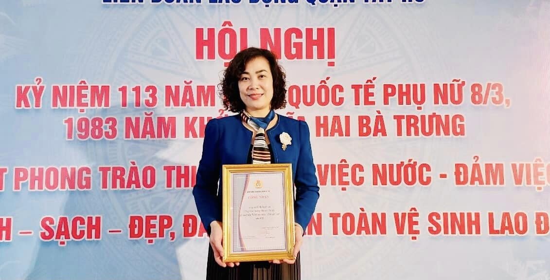 LIÊN ĐOÀN LAO ĐỘNG QUẬN TÂY HỒ TỔ CHỨC HỘI NGHỊ KỶ NIỆM NGÀY QUỐC TẾ PHỤ NỮ, KHỞI NGHĨA HAI BÀ TRƯNG.