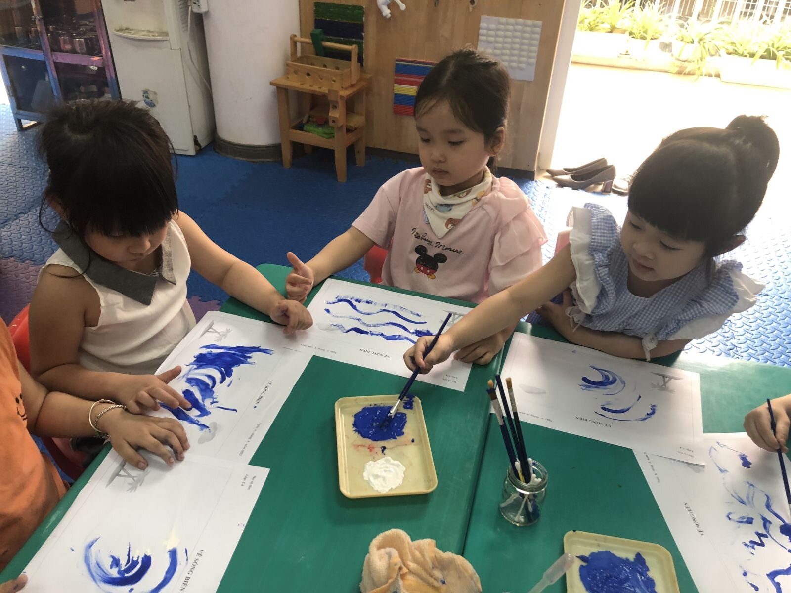 Các bé khối MGB với dự án Biển