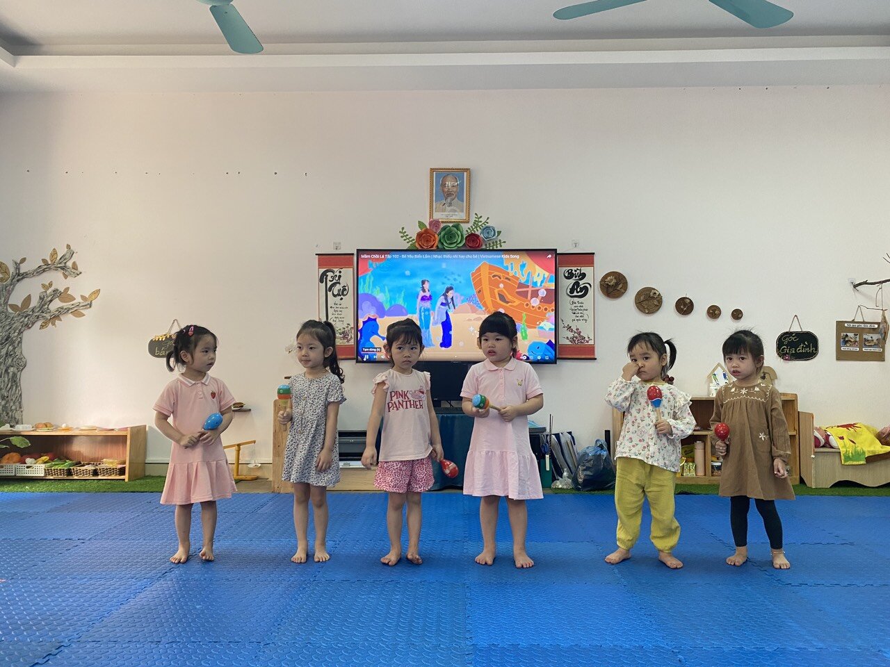 Các bé khối MGB với dự án Biển