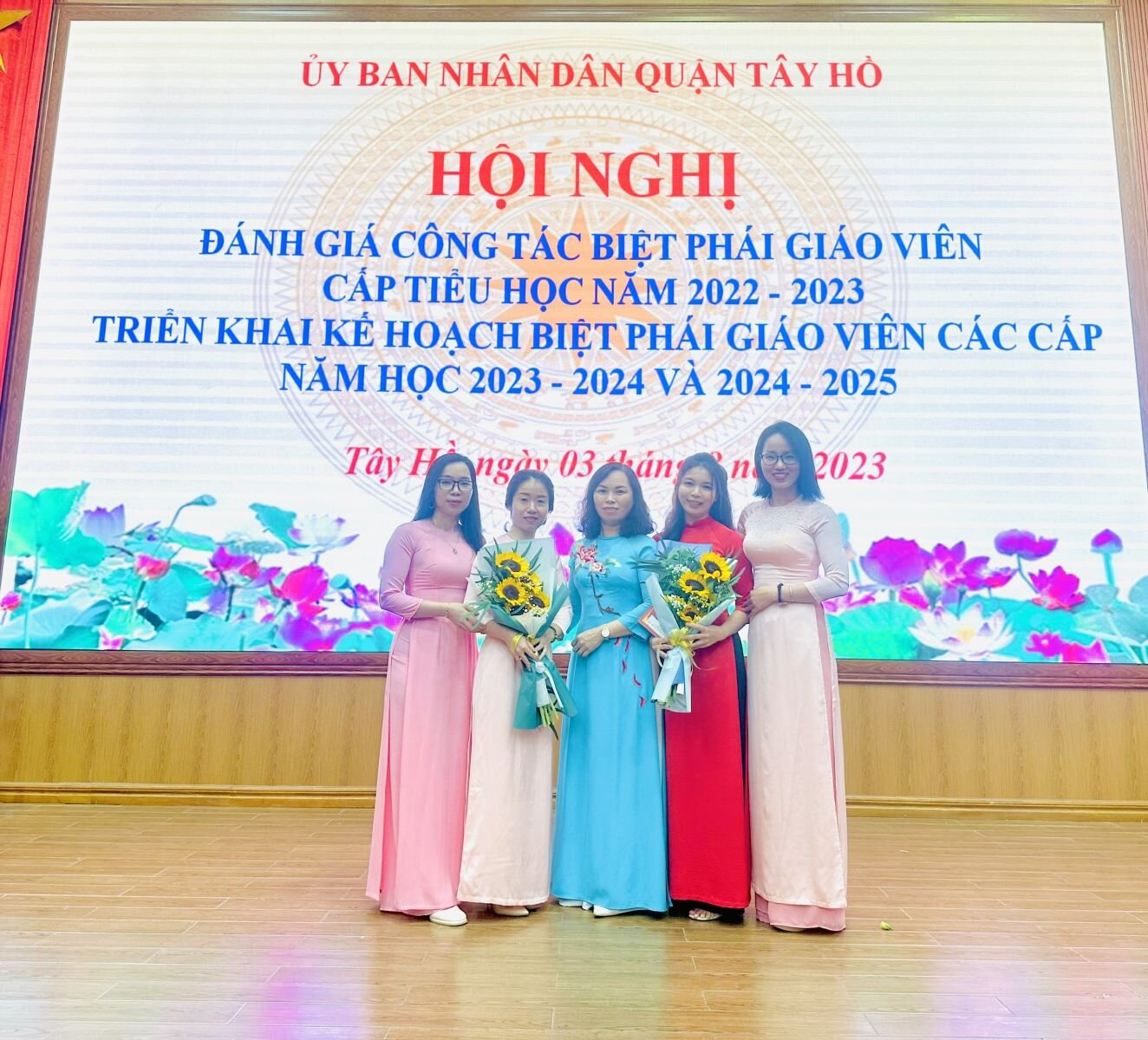 Trường MN Phú Thượng tham gia “HỘI NGHỊ ĐÁNH GIÁ CÔNG TÁC BIỆT PHÁI GIÁO VIÊN CẤP TIỂU HỌC NĂM HỌC 2022-2023, TRIỂN KHAI KẾ HOẠCH BIỆT PHÁI GIÁO VIÊN CÁC CẤP NĂM HỌC  2023-2024 VÀ 2024-2025”