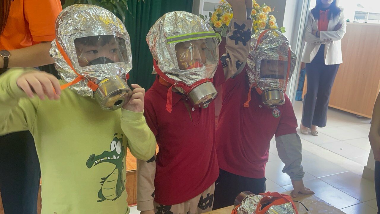 Các bé khối mẫu giáo Lớn đến với hoạt động kĩ năng sống 