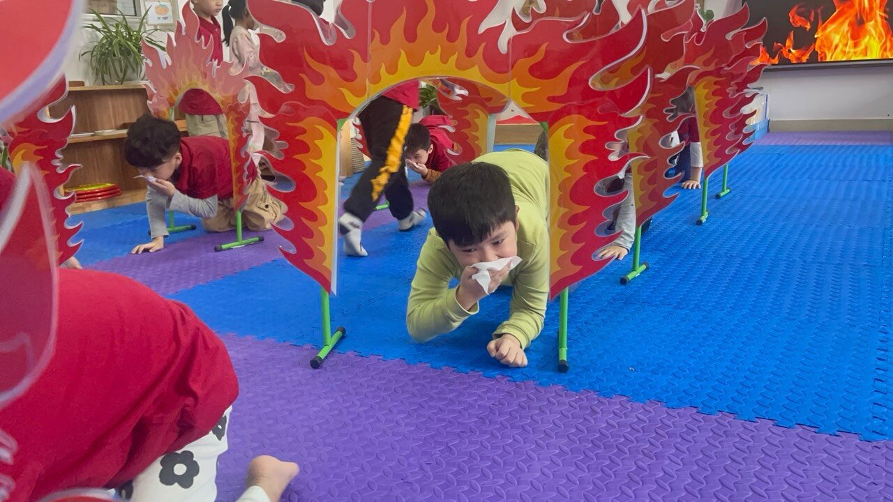 Các bé khối mẫu giáo Lớn đến với hoạt động kĩ năng sống 