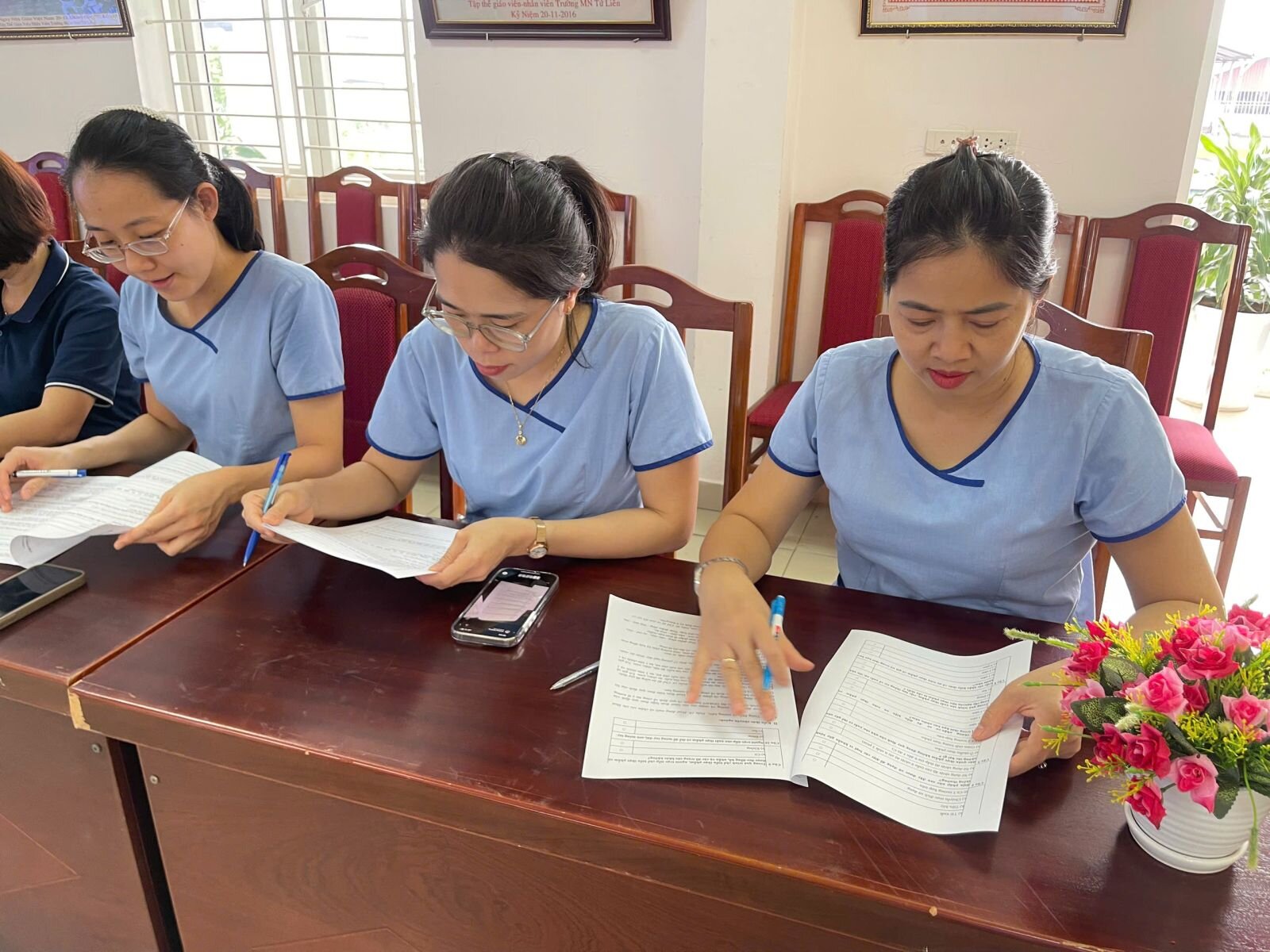 👩‍🍳 TRƯỜNG MẦM NON TỨ LIÊN TỔ CHỨC BỒI DƯỠNG KIẾN THỨC AN TOÀN THỰC PHẨM CHO GIÁO VIÊN-NHÂN VIÊN LÀM CÔNG TÁC BÁN TRÚ NĂM HỌC 2024-2025 🫕🧆🍱