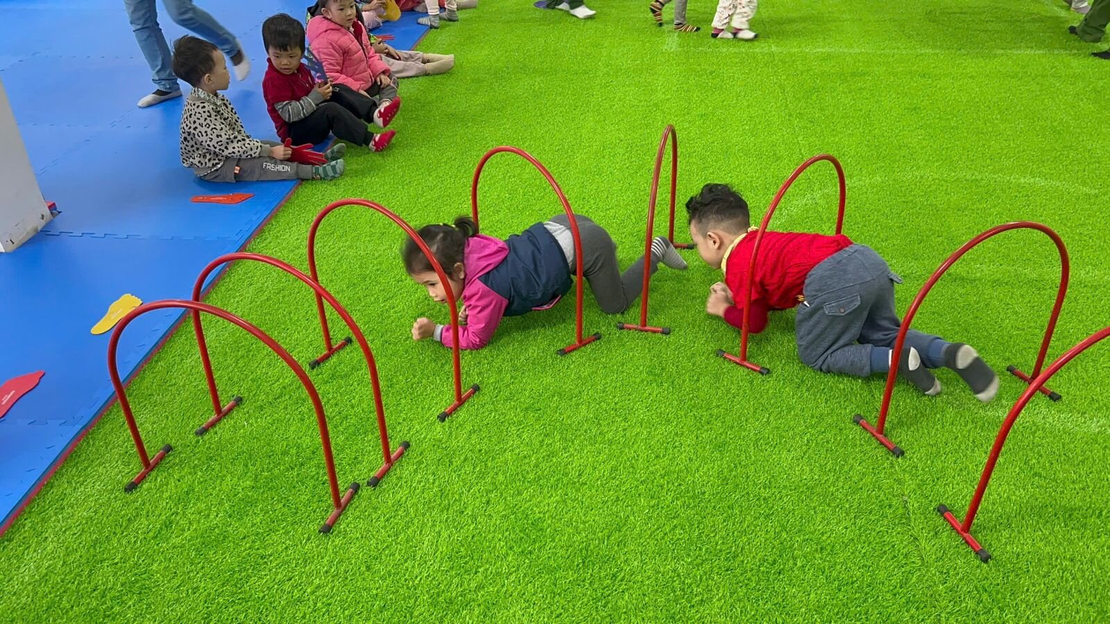 TRƯỜNG MẦM NON TỨ LIÊN PHỐI HỢP VỚI CÔNG TY GOKIDS TỔ CHỨC NGÀY HỘI THỂ THAO CHÀO MỪNG NGÀY THÀNH LẬP QUÂN ĐỘI NHÂN DÂN VIỆT NAM 22/12