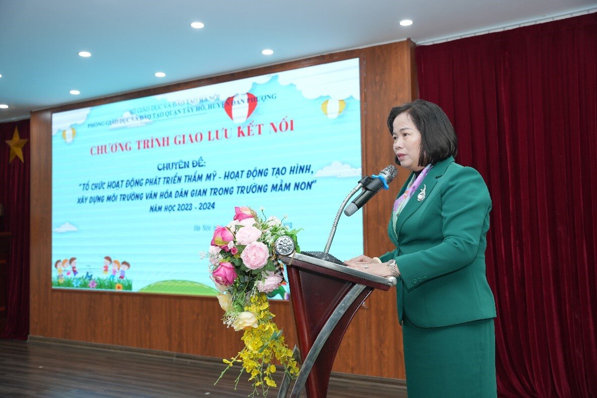 CẤP HỌC MẦM NON QUẬN TÂY HỒ VÀ CẤP HỌC MẦM NON HUYỆN ĐAN PHƯỢNG TRONG PHONG TRÀO “NHÀ TRƯỜNG CÙNG CHUNG TAY PHÁT TRIỂN – THÀY CÔ CÙNG CHIA SẺ TRÁCH NHIỆM” GIAI ĐOẠN 2022-2025