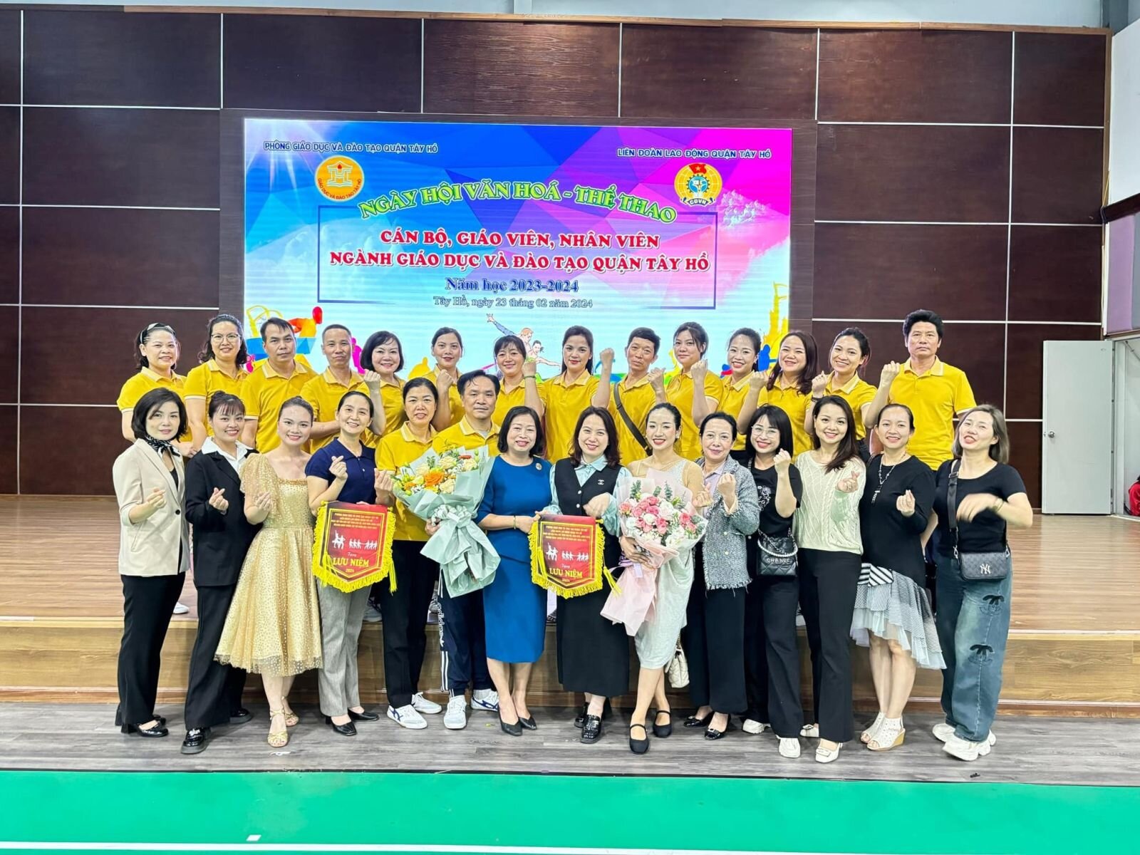 Ngày hội Văn hóa - thể thao cán bộ, giáo viên, nhân viên ngành Giáo dục và Đào tạo quận Tây Hồ năm học 2023 - 2024