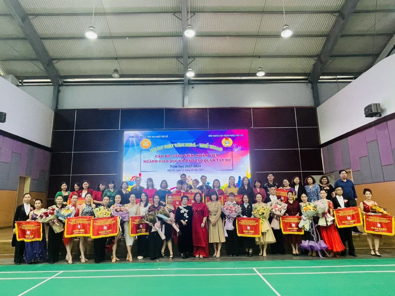 Trường Mầm non Tứ Liên tham gia 