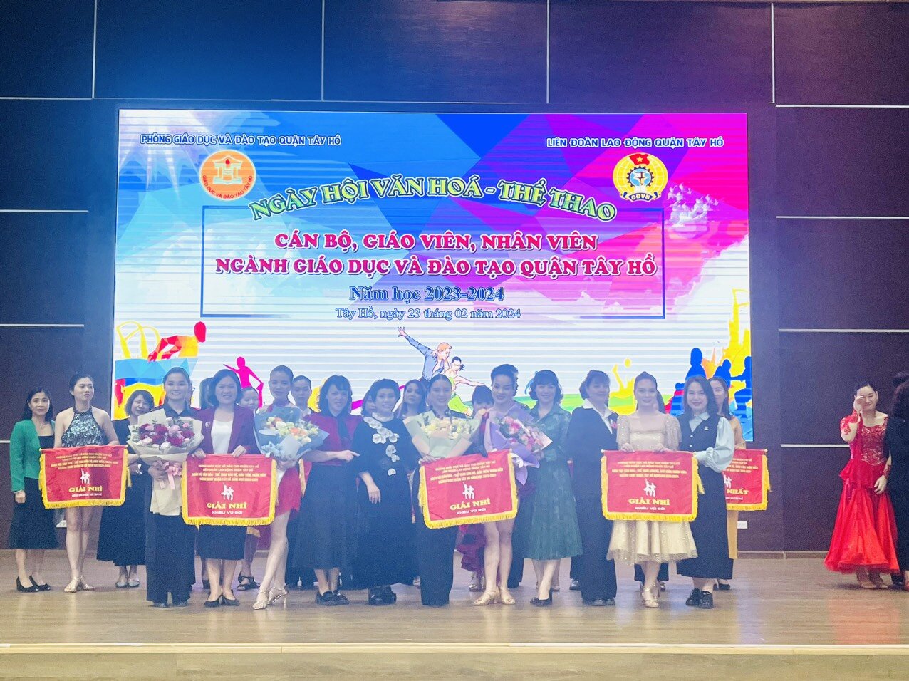 Trường Mầm non Tứ Liên tham gia 