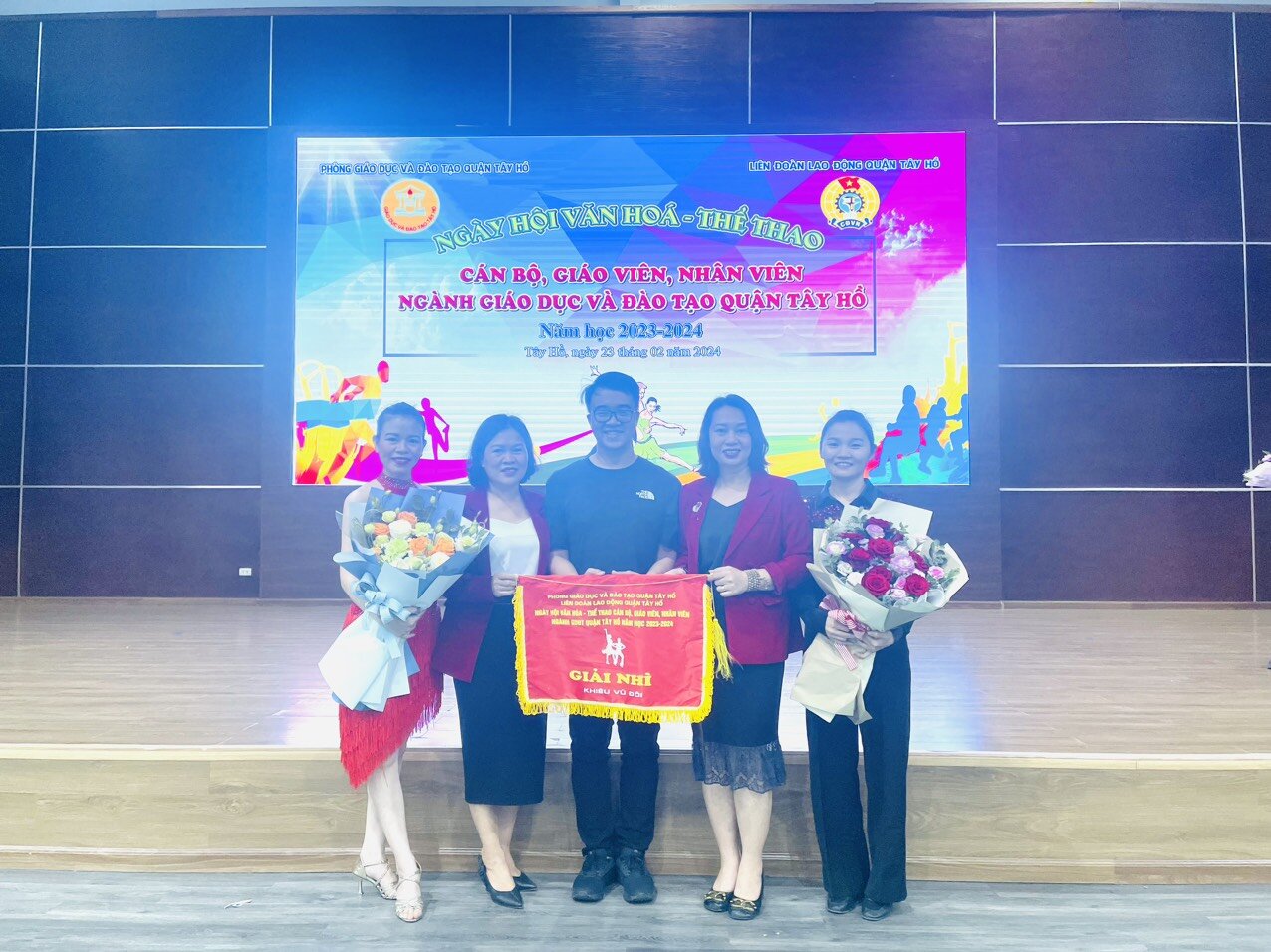 Trường Mầm non Tứ Liên tham gia 