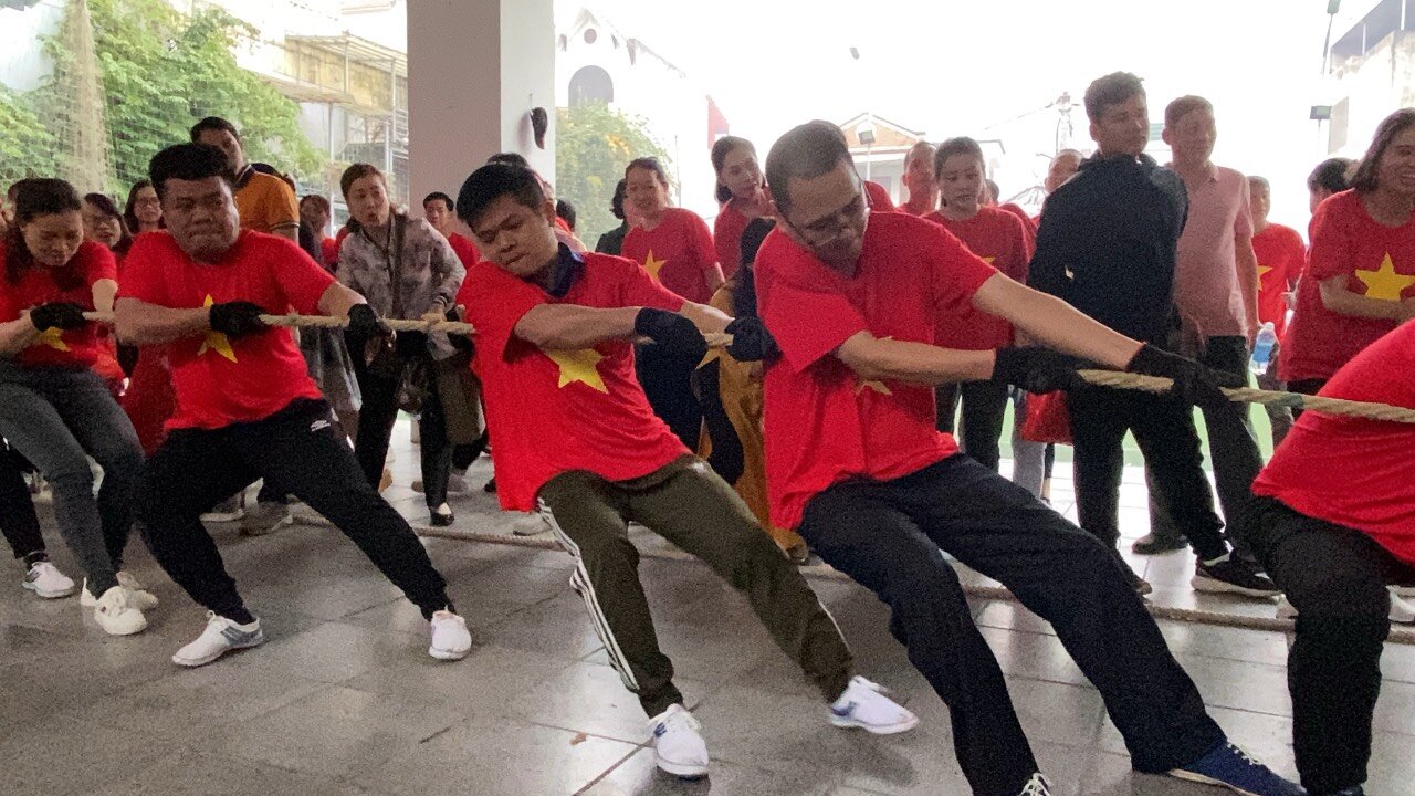 Trường Mầm non Tứ Liên tham gia 