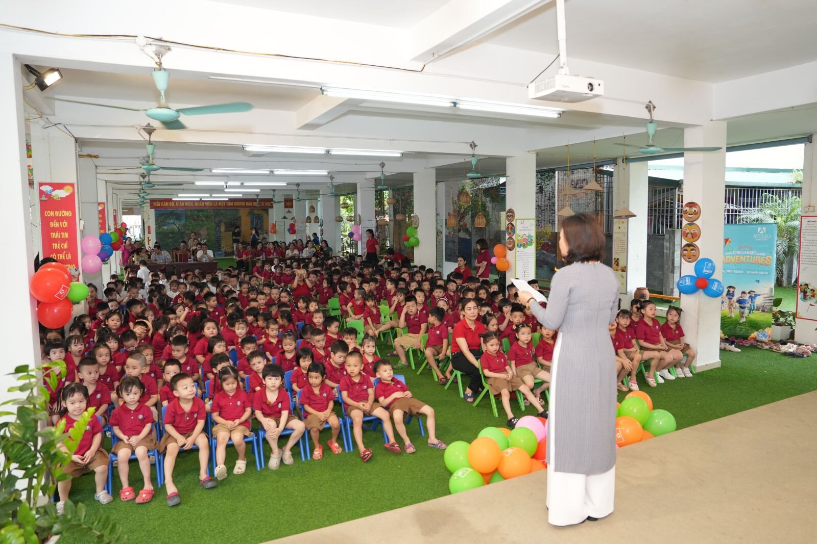 Trường mầm non Tứ Liên  tổ chức “Lễ tổng kết năm học - chia tay học sinh MGL ra trường và liên hoan tết thiếu nhi 1/6” năm học 2023-2024