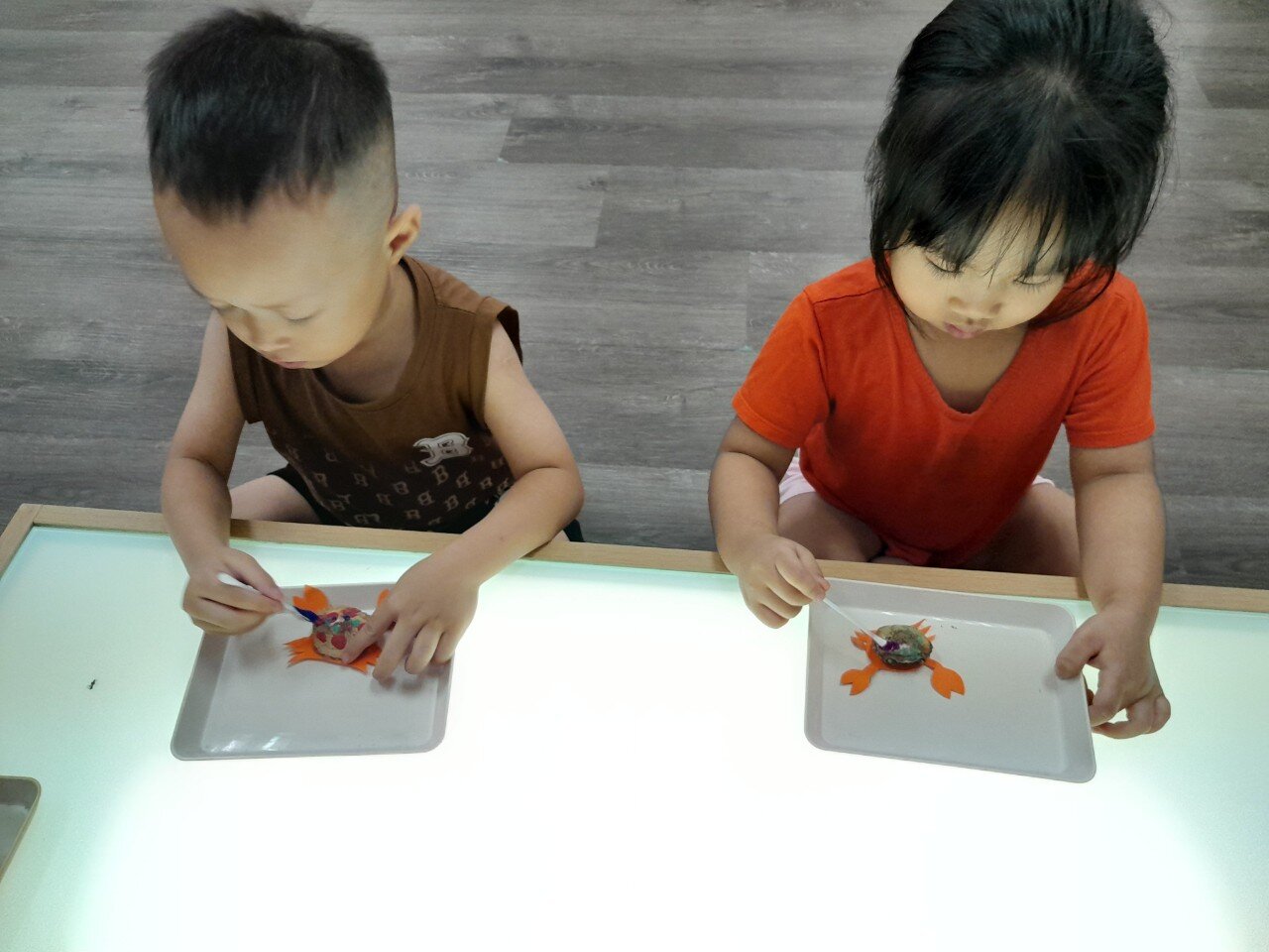 Con cua - Khối nhà trẻ