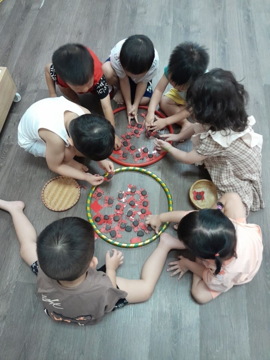 Con cua - Khối nhà trẻ