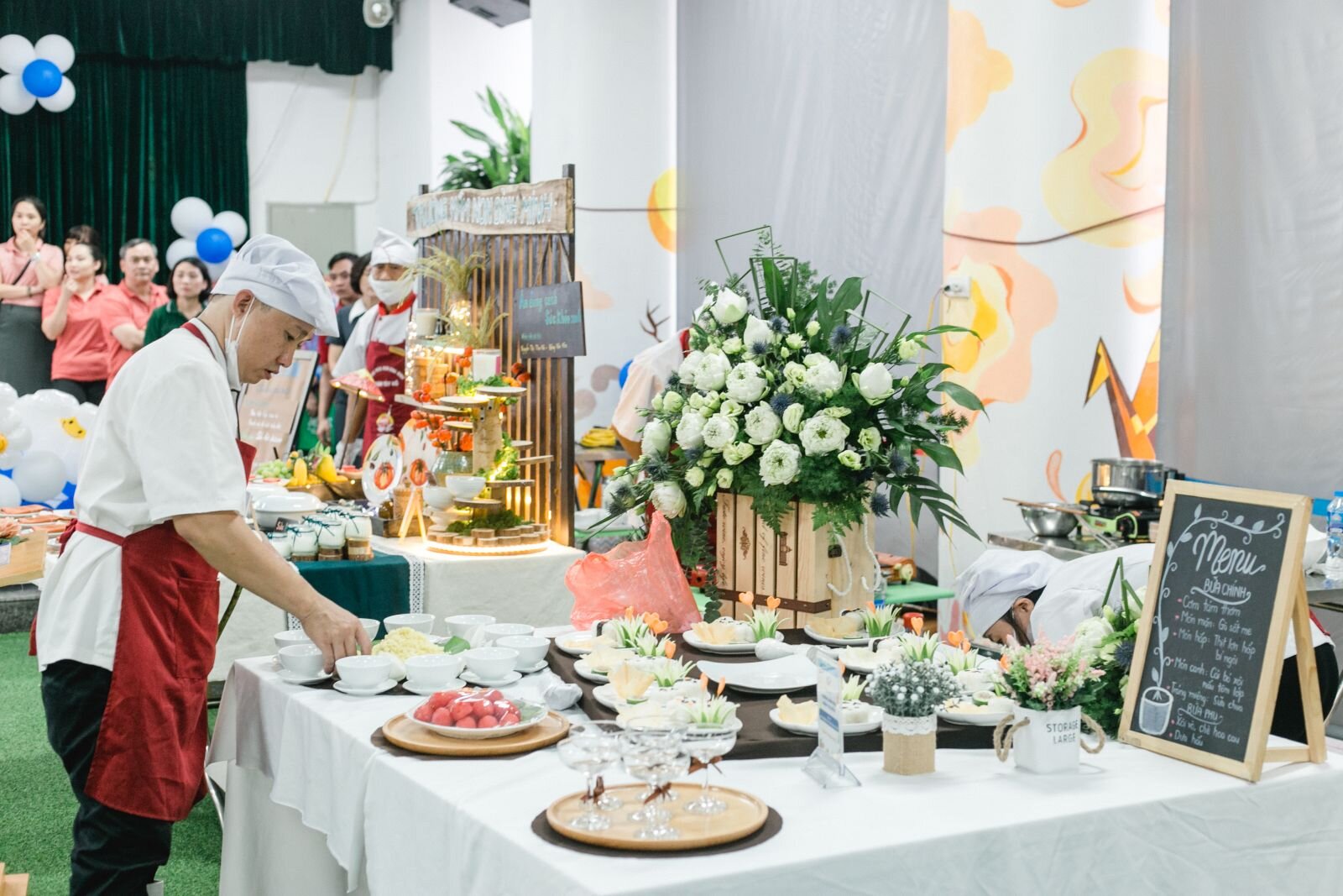 TRƯỜNG MẦM NON ĐOÀN THỊ ĐIỂM THAM GIA HỘI THI “NHÂN VIÊN NUÔI DƯỠNG GIỎI” CẤP HỌC MẦM NON QUẬN TÂY HỒ NĂM HỌC 2024- 2025