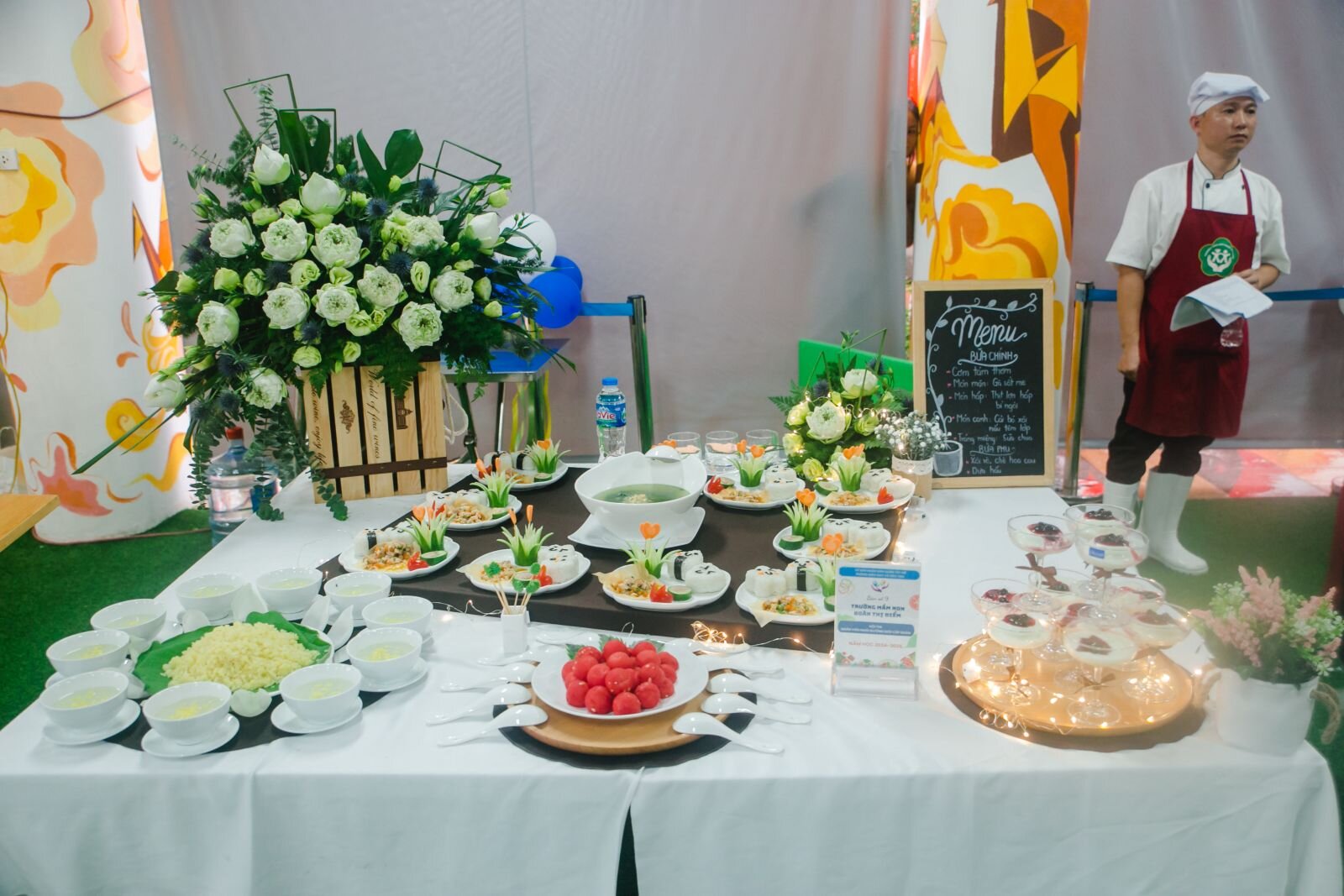 TRƯỜNG MẦM NON ĐOÀN THỊ ĐIỂM THAM GIA HỘI THI “NHÂN VIÊN NUÔI DƯỠNG GIỎI” CẤP HỌC MẦM NON QUẬN TÂY HỒ NĂM HỌC 2024- 2025