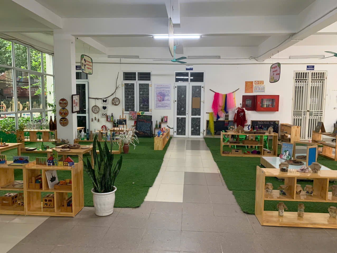 TRƯỜNG MẦM NON TỨ LIÊN ĐÃ HOÀN THÀNH CÔNG TÁC KHẮC PHỤC HẬU QUẢ LŨ LỤT, SẴN SÀNG ĐÓN TRẺ TRỞ LẠI TRƯỜNG