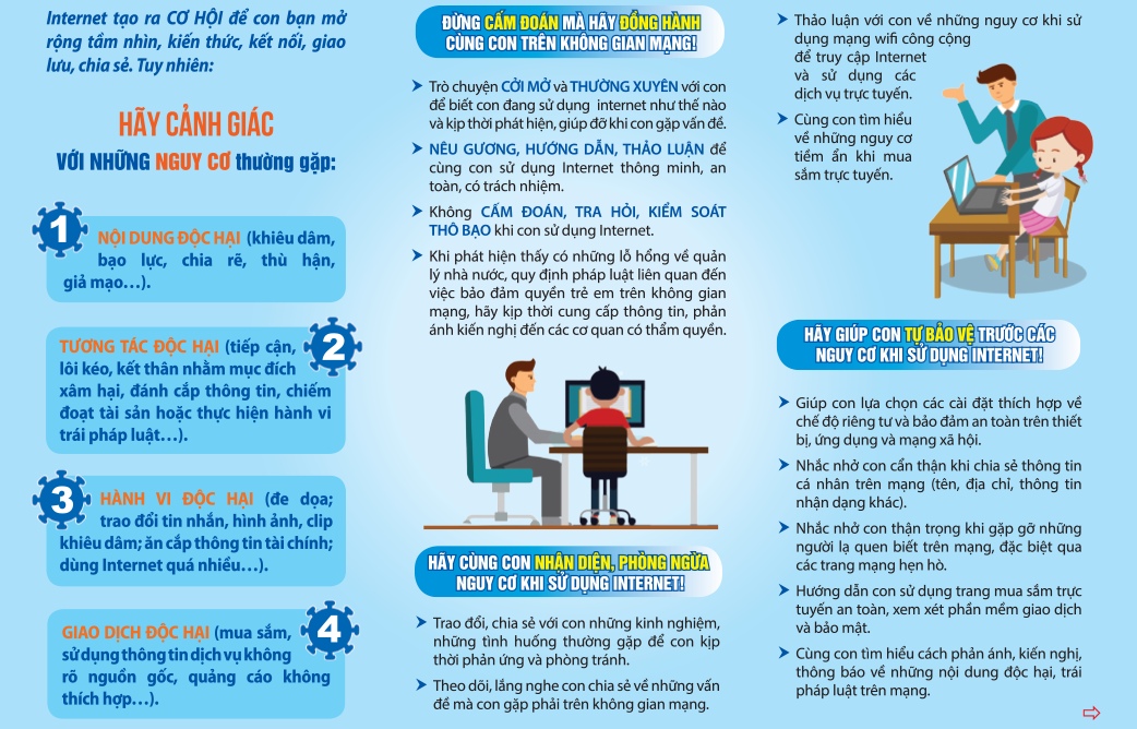 BẢO VỆ TRẺ EM TRÊN KHÔNG GIAN MẠNG
