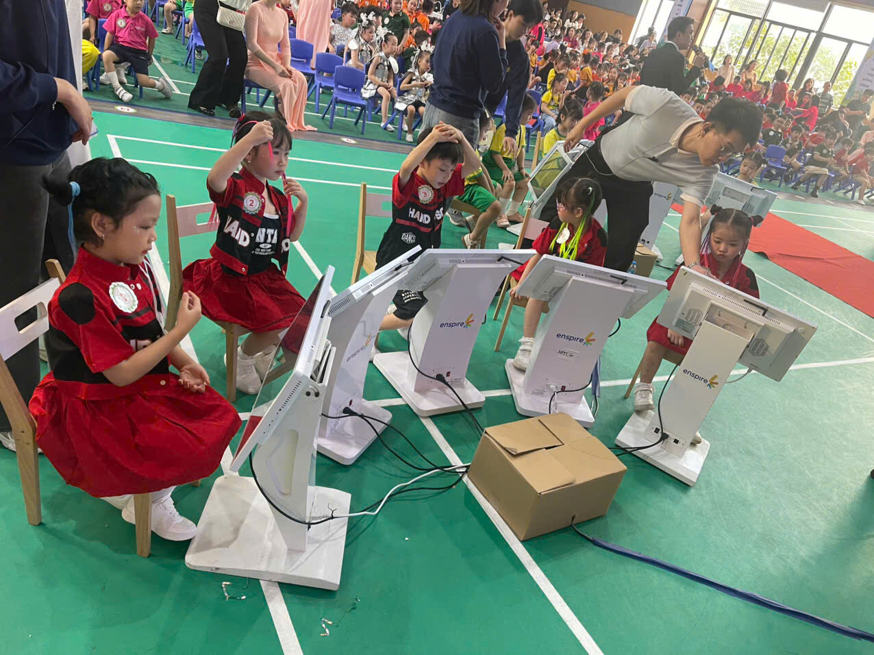 TRƯỜNG MẦM NON TỨ LIÊN THAM GIA LIÊN HOAN BÉ KHỎE BÉ NGOAN CẤP HỌC MẦM NON QUẬN TÂY HỒ NĂM HỌC 2024- 2025