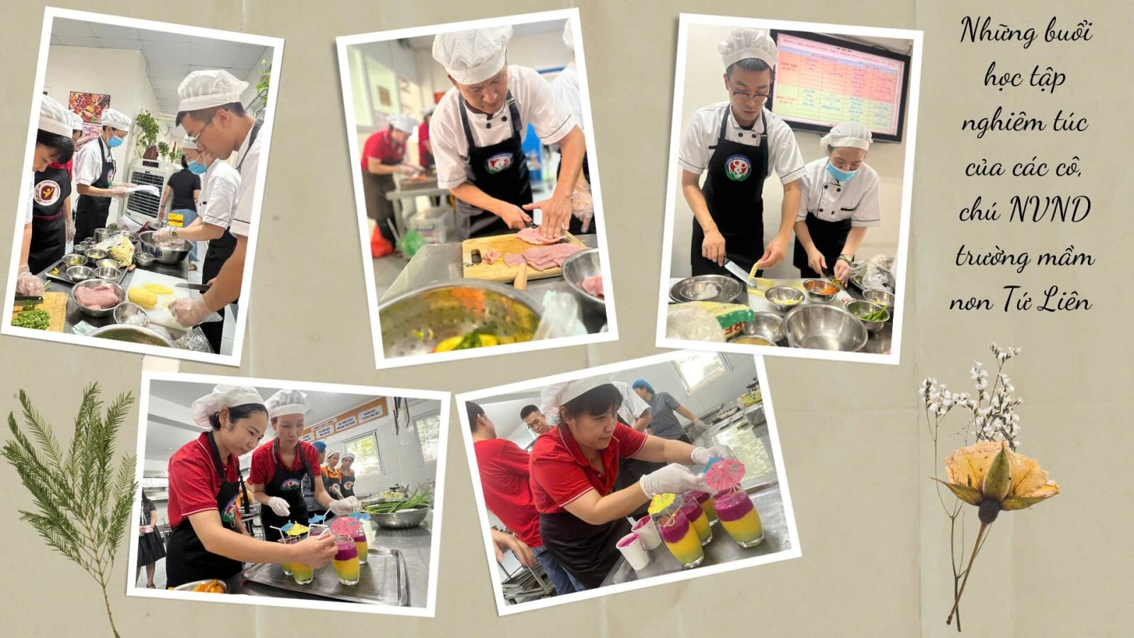 TRƯỜNG MẦM NON TỨ LIÊN TỔ CHỨC LỚP BỒI DƯỠNG CHUYÊN MÔN NGHIỆP VỤ CHO ĐỘI NGŨ NHÂN VIÊN NUÔI DƯỠNG NĂM HỌC 2025-2026